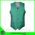Mens sleeveless jackets men suit green mens sleeveless vest